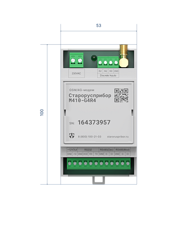 GSM/4G-модем M410-G4R4 #3